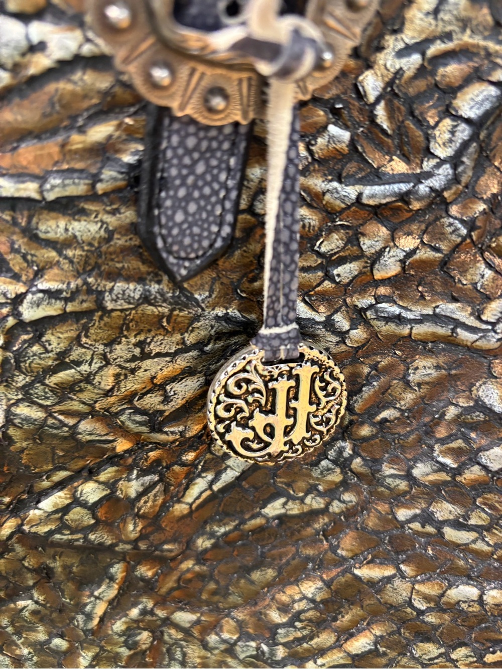 DOUBLE J SADDLERY LEATHER TOTE - Picture 5 of 5
